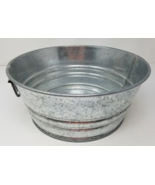 Galvanized Steel Tub Medium Low Hanging Profile New 11&quot; - £14.96 GBP