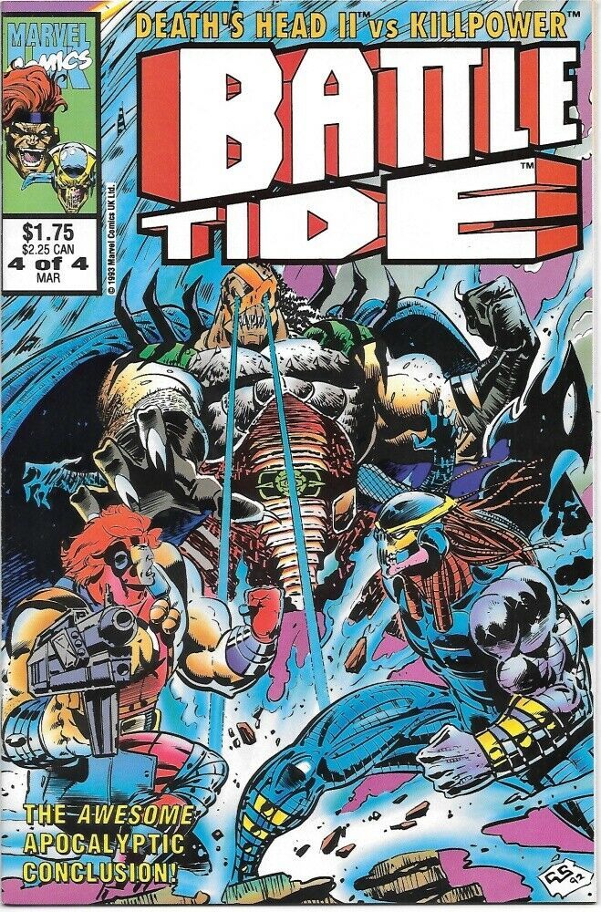 Primary image for BattleTide Comic Book #4 Marvel Comics 1993 NEW UNREAD VERY FINE/NEAR MINT