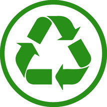 Recycle Logo Vinyl Decal Sticker Car Window Wall Bumper Home Renew and Reuse Art - £2.57 GBP+