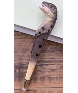 Reptile Wooden Pen Hand Carved Wood Ballpoint Hand Made Handcrafted V24 - £6.21 GBP