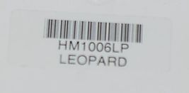 J Brand HM1006LP Leopard Print Zipper Makeup Bag Carrying Strap image 6