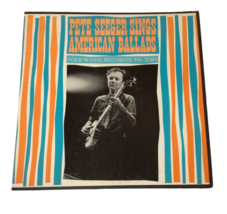 Pete Seeger Sings American Ballads LP Folkways FA 2319 w/ Booklet 920A - £15.25 GBP