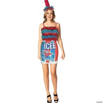 ICEE Swirl Drink Halloween Fun Girls Dress Costume 2 Piece Set, Fits Mos... - $56.68