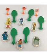 Sesame Street Alphabet Roadway Replacement Pieces Parts Vintage Playskoo... - $34.60