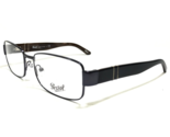 Persol Eyeglasses Frames 2357-V 796 Black Brown Rectangular Full Rim 55-... - $149.23