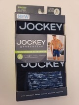 Jockey Generation SPORT Boxer Briefs 2 pr stretchy, cools, supports, microfiber  - £16.43 GBP