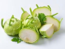 White Kohlrabi Seeds - Organic &amp; Non Gmo Kohlrabi Seeds - Heirloom Seeds - Fresh - £1.78 GBP