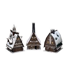D&amp;D IOTR Icewind Dale Rime of the Frostmaiden Ten Towns Papercraft Set - $28.08