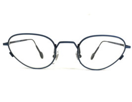 Vintage la Eyeworks Eyeglasses Frames BIG QUEENIE 422 Antique Blue 46-23-125 - £50.97 GBP