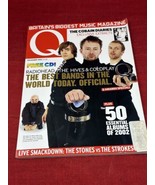 Q Magazine December 2002 Cobain Diaries Radiohead Coldplay Rock Music VTG - £11.65 GBP