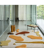 Hand Tufted Leopard Weaving carpet for living room, bedroom, sofa hall s... - €223,98 EUR