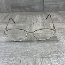 American Optical Eyeglasses AOSafety Z87 YP 20 Gold Round Metal USA 55[]17 140 - £14.56 GBP