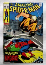 HIGH GRADE 1970 Amazing Spider-Man 81 Marvel Comics 2/70:1st Kangaroo, 1... - $130.48