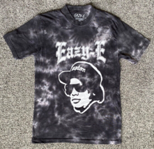 Eazy E T Shirt-Gray Tie Dye-NWA Compton-Graphic Tee-S - £14.70 GBP
