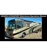 DAMON ULTRASPORT MOTORHOME MANUALs 495p MotorCoach RV Service Maintenanc... - $35.38 CAD