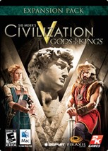 Sealed New Sid Meier&#39;s Civilization V Gods &amp; Kings For Mac Game Expansion Pack 5 - £5.44 GBP