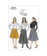 Vogue Patterns V8749 Misses&#39; Skirt, Size FF (16-18-20-22) - $30.05 CAD