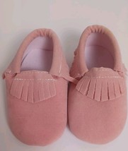 Baby Shoes PU Suede Leather Infant Soft Shoe Fringe Non-Slip Girls 12-18... - $151.63 MXN