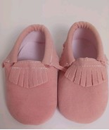 Baby Shoes PU Suede Leather Infant Soft Shoe Fringe Non-Slip Girls 12-18... - $151.63 MXN