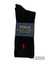 Polo  Ralph Lauren Crew Sock.Black.Nwt.MSRP$14.00 - $13.10