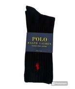 Polo  Ralph Lauren Crew Sock.Black.Nwt.MSRP$14.00 - $13.10