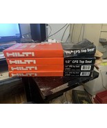 Hilti 4- Boxes of 10, CPS Top Seal 1 1/2&quot; 1 1/4&quot; and two 1/2&quot; - $200.00