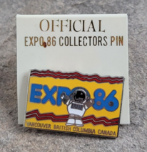 Official EXPO 86 Fair Ernie Vancouver British Columbia BC Canada Lapel Hat Pin - £7.84 GBP