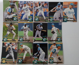 1994 Donruss Series 2 Florida Marlins Team Set of 13 Baseball Cards - £2.16 GBP