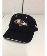 New Vintage Baltimore Ravens Hat Cap Black Adjustable Embroidered NFL Fo... - £11.89 GBP