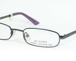 Jai Kudo TB1407 015 Slate Grau Brille Titan Rahmen 49-18-140mm - $76.33