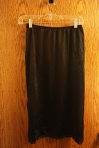 Vintage Black Lace Trim Skirt Slip - £10.27 GBP