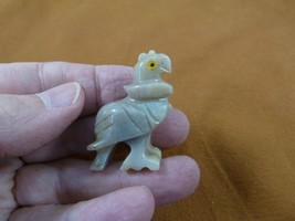 Y-BIR-VUL-1) TAN Vulture Buzzard carving Figurine soapstone Peru scaveng... - £6.86 GBP