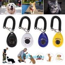 Puppy Cat Dog Pet Training Clicker Obedience Aid Training Tool With Wris... - £12.48 GBP