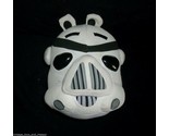 6&quot; STAR WARS ANGRY BIRDS WHITE STORM TROOPER HEAD STUFFED ANIMAL PLUSH T... - £10.65 GBP