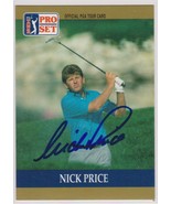 Nick Price Signed Autographed 1990 Pro Set PGA Golf Trading Card - £7.83 GBP