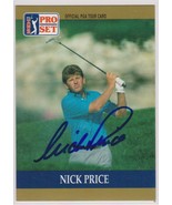 Nick Price Signed Autographed 1990 Pro Set PGA Golf Trading Card - $15.00