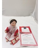 The Ashton-Drake Galleries Sweet Sensation Amish 8&quot; Doll Red Dress Apron... - £5.43 GBP