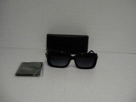 Womens PRADA new sunglasses spr 33ps square black frame with stones beau... - $247.45