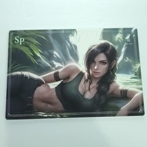 Lara Croft Tomb Raider Waifu Card Phantom 8&quot; x 5.5&quot; Art Print Sp-024 A5 Size - £31.60 GBP