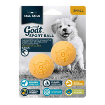 Tall Tails Dog Goat Ball Yellow 2 Inches - £13.41 GBP