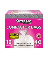 15 Gal. Compactor Bags (40 Count) - $24.16