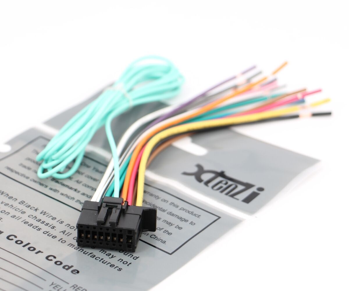 Primary image for Xtenzi 16 Pin Radio Wire Harness for  Pioneer FH-X720BT, FH-X520UI & More