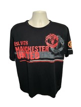 Manchester United est 1878 Adult Large Black Football Jersey - $29.69