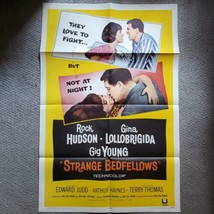Strange Bedfellows 1965 Original Vintage Movie Poster One Sheet NSS 65/73 - £19.41 GBP