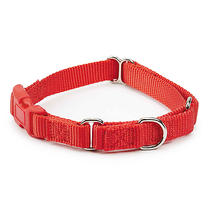 GG Martingale Quick Release Dog Collar - 10-16 Inch, Red - £9.68 GBP