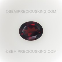 Natural Garnet Oval Faceted Cut 10X8mm Umber Color VS Clarity Loose Gemstone - £30.69 GBP