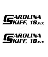 Carolina Skiff 18 JVX Boat Yacht Replacement Decals 2PC Set Vinyl New 36” OEM - $74.24