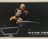 Star Trek Generations Widevision Trading Card #35 Patrick Stewart Brent ... - $2.48