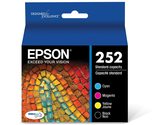 EPSON 252 DURABrite Ultra Ink Standard Capacity Black &amp; Color Cartridge ... - $85.76