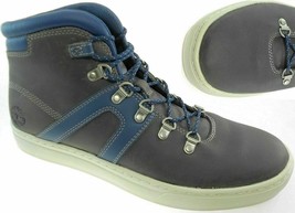 Timberland Mens Dauset Cup Hiker Hiking Gray Leather Chukka Boots Shoes A1OJQ  - £33.73 GBP